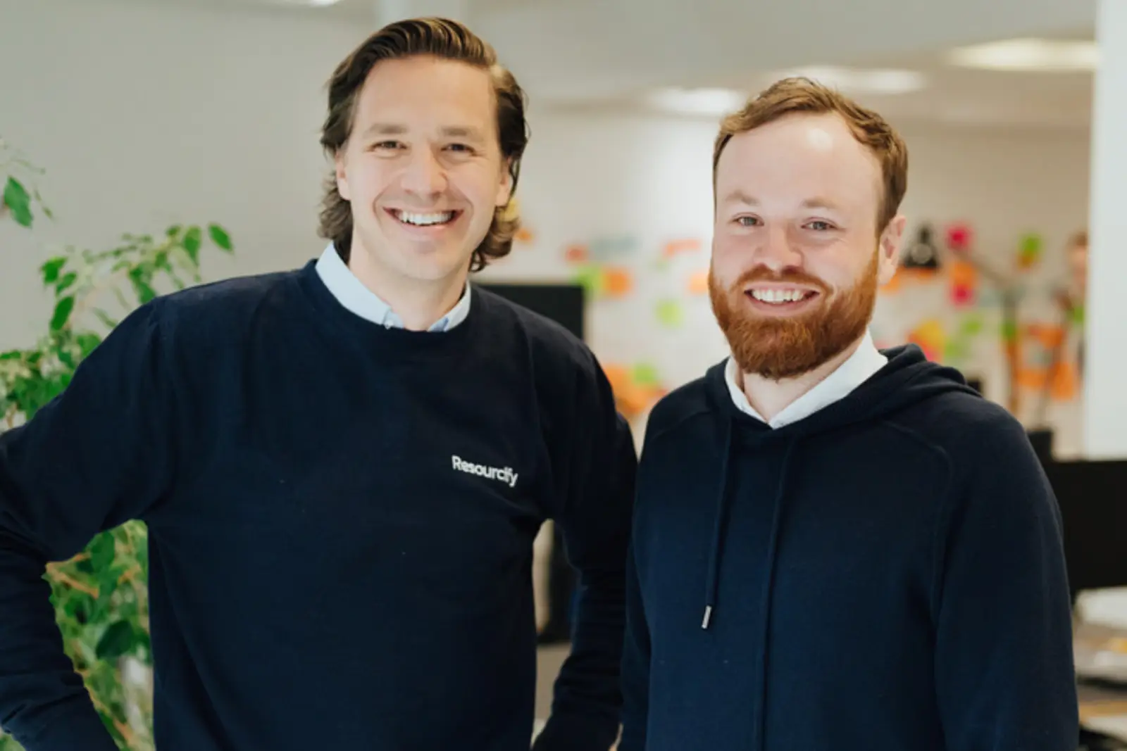 Resourcify co-founders Felix Heinricy and Gary Lewis