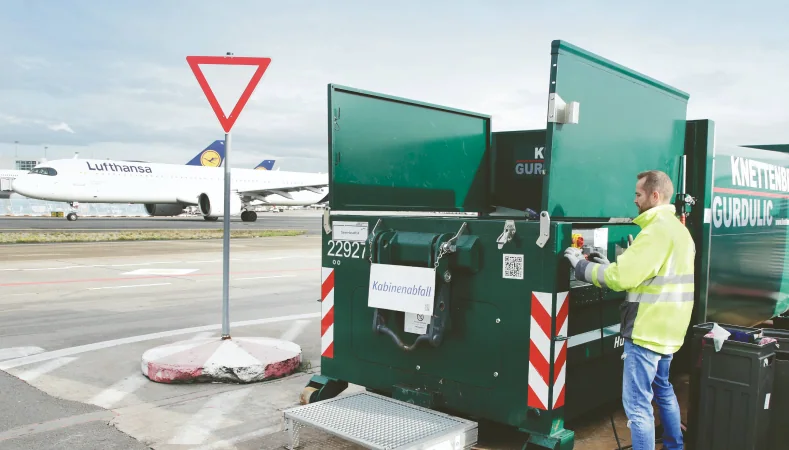 Mehr Zeit für Nachhaltigkeit: Smartes Recycling bei der Fraport AG